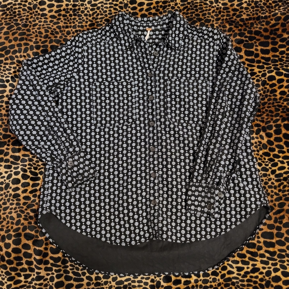Free People Corduroy Button Down